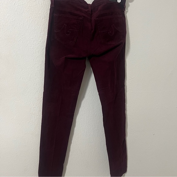 Adriano Goldschmidt Women’s 28R The Legging Super Skinny Corduroy Pants Plum EUC - Picture 4 of 11